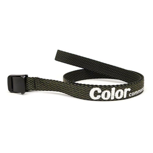 COLOR COMMUNICATIONS BELT カラーコミュニケーションズ ベルト T-LOCK PATTERN WAWA WEAVE OLIVE スケートボード スケボー　1