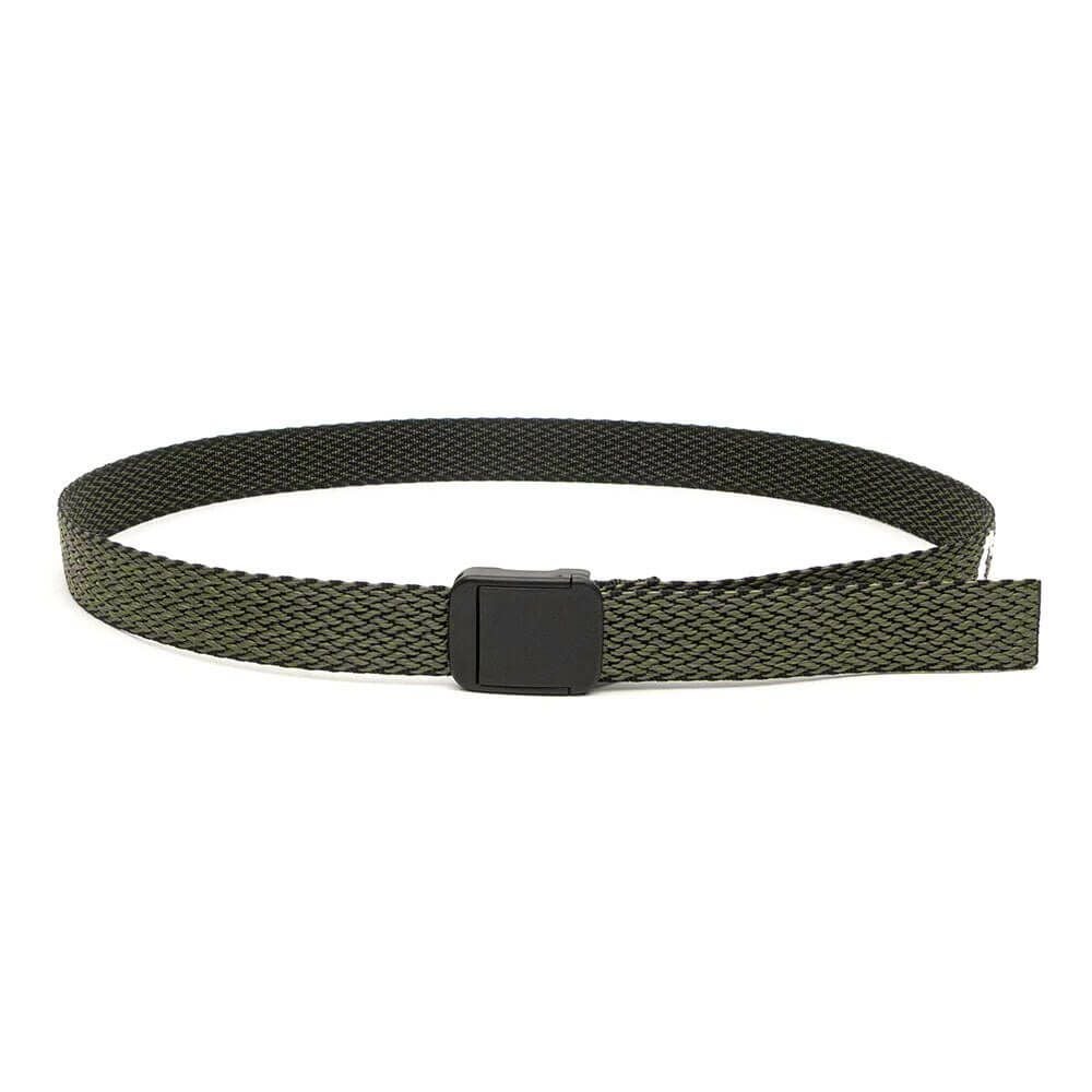 COLOR COMMUNICATIONS BELT カラーコミュニケーションズ ベルト T-LOCK PATTERN WAWA WEAVE OLIVE スケートボード スケボー　2