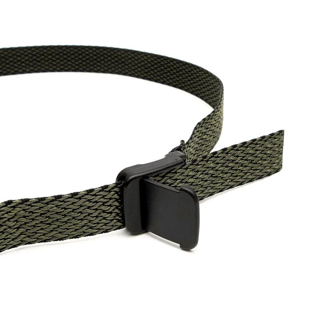 COLOR COMMUNICATIONS BELT カラーコミュニケーションズ ベルト T-LOCK PATTERN WAWA WEAVE OLIVE スケートボード スケボー　4