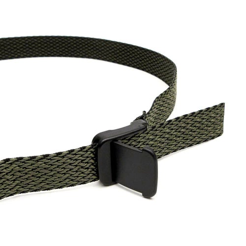 COLOR COMMUNICATIONS BELT カラーコミュニケーションズ ベルト T-LOCK PATTERN WAWA WEAVE OLIVE スケートボード スケボー　4