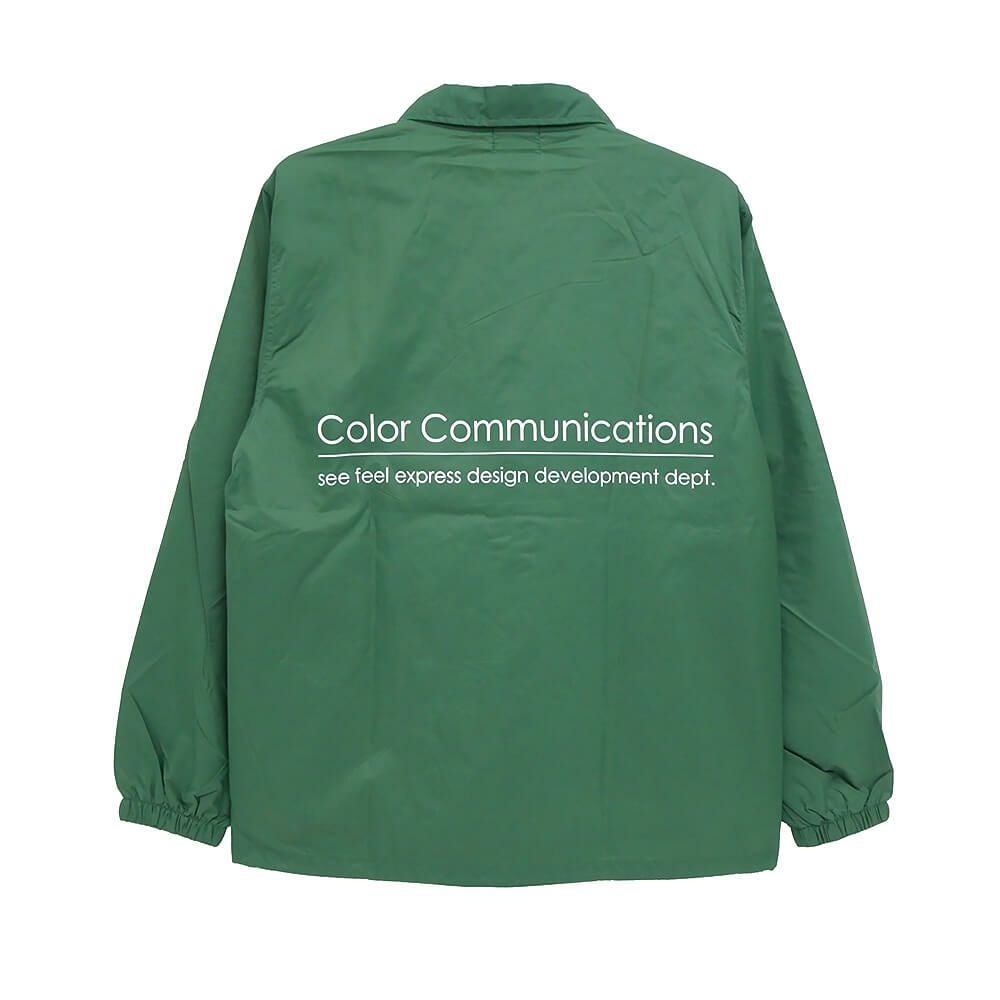 COLOR COMMUNICATIONS JACKET カラーコミュニケーションズ ジャケット RE-LETTER 2012 COACH FOREST スケートボード スケボー 