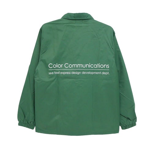 COLOR COMMUNICATIONS JACKET カラーコミュニケーションズ ジャケット RE-LETTER 2012 COACH FOREST スケートボード スケボー 