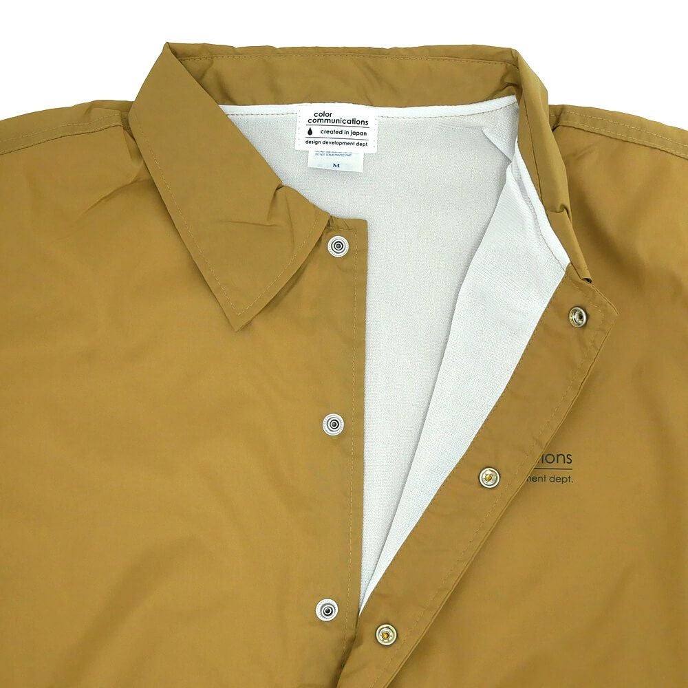 COLOR COMMUNICATIONS JACKET カラーコミュニケーションズ ジャケット RE-LETTER 2012 COACH CAMEL スケートボード スケボー 3