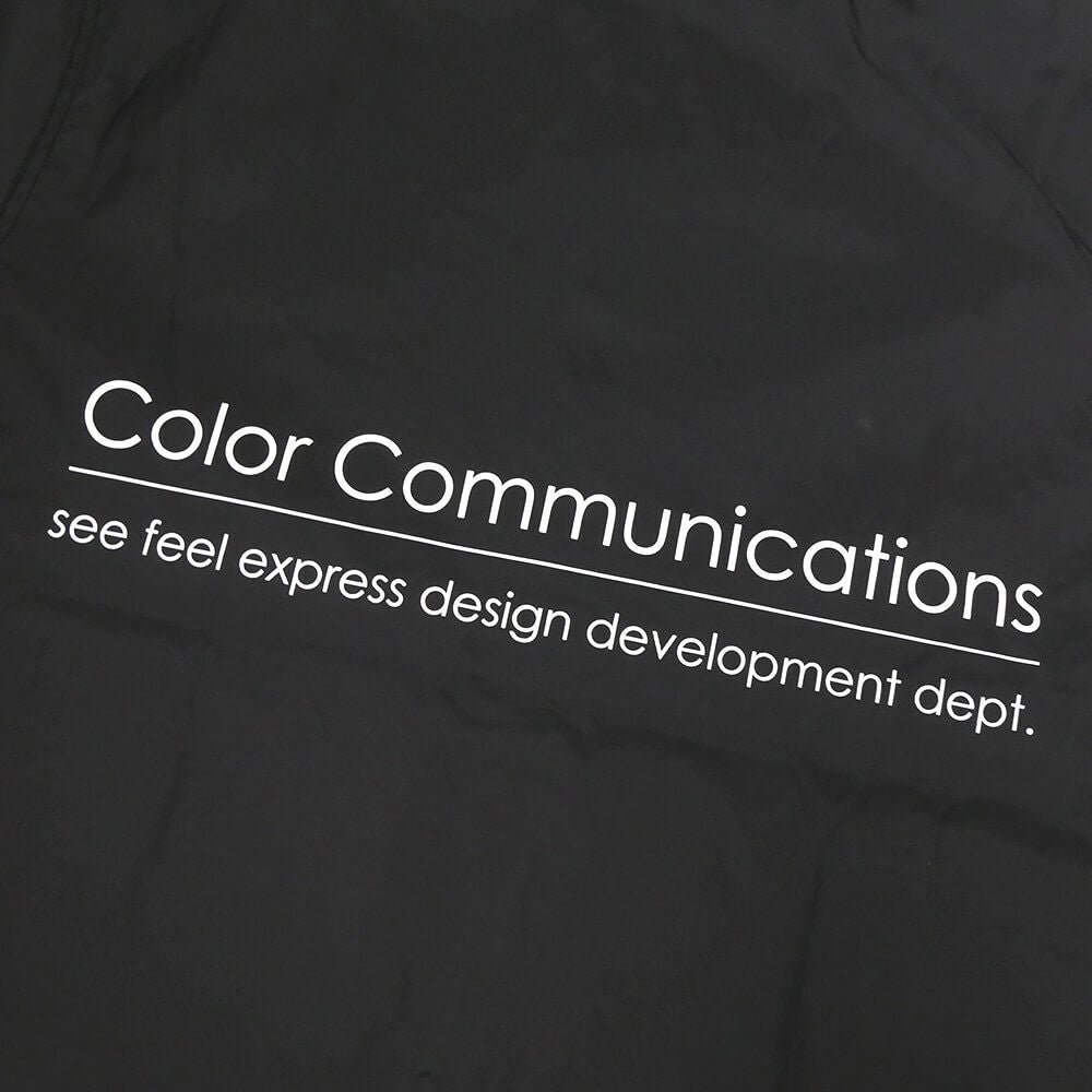 COLOR COMMUNICATIONS JACKET カラーコミュニケーションズ ジャケット RE-LETTER 2012 COACH BLACK スケートボード スケボー 6