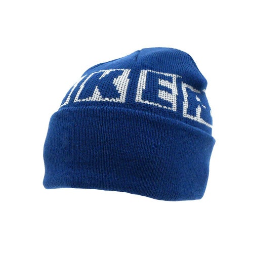 BAKER KNITCAP ベイカー ニットキャップ BRAND LOGO BEANIE NAVY スケートボード スケボー 1