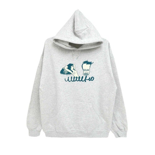 MAN WHO HOOD マンフー パーカー 混浴 ASH スケートボード スケボー 