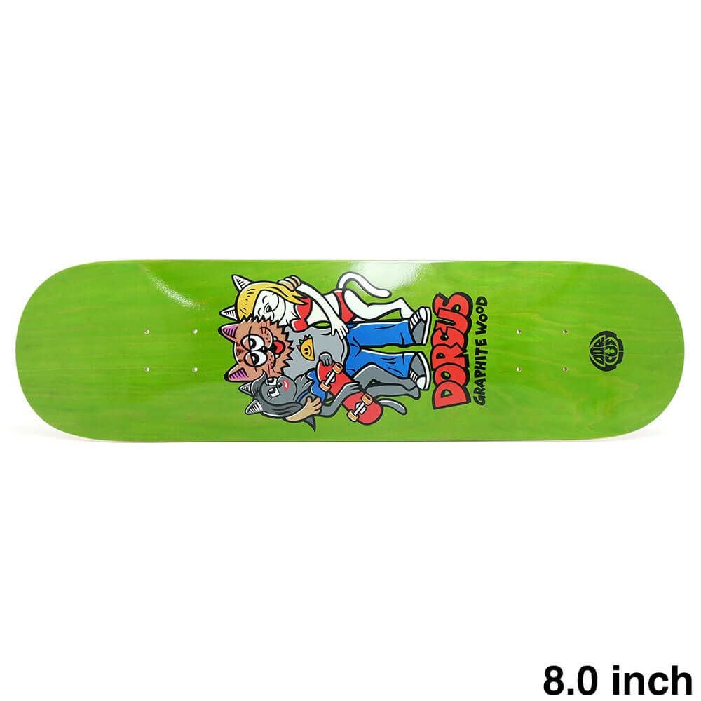 DORCUS DECK ドーカス デッキ TEAM ZETT WITH GALS 8.0 スケートボード スケボー 1