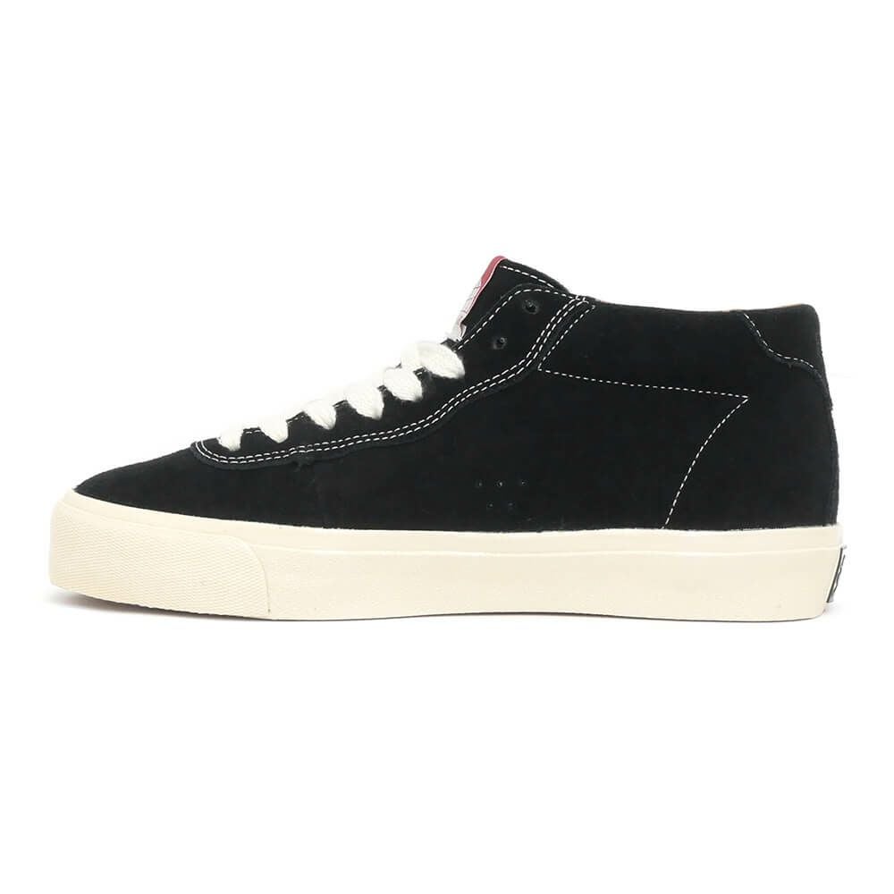 LAST RESORT AB SHOES ラストリゾートエービー シューズ スニーカー VM001 SUEDE MID BLACK/WHITE スケートボード スケボー　6
