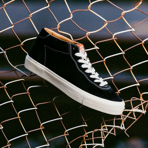 LAST RESORT AB SHOES ラストリゾートエービー シューズ スニーカー VM001 SUEDE MID BLACK/WHITE スケートボード スケボー　9