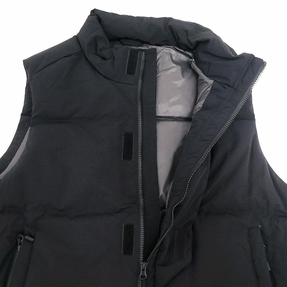 TIGHTBOOTH（TBPR） JACKET タイトブース ジャケット PLAC DOWN VEST BLACK スケートボード スケボー 2