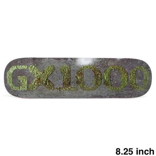 GX1000 DECK ジーエックス1000 デッキ TEAM OG LOGO PATINA GREEN 8.25 スケートボード スケボー 1