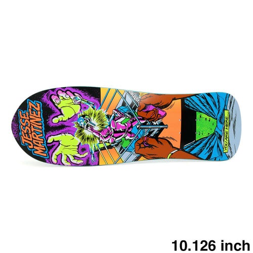 WORLD INDUSTRIES DECK ワールドインダストリーズ デッキ JESSE MARTINEZ ROCK'EM SOCK'EM 10.126 スケートボード スケボー 1