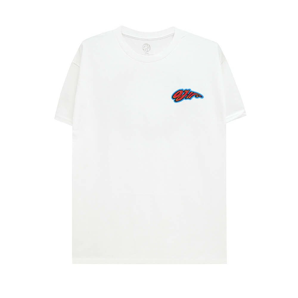 OJ WHEEL T-SHIRT オージェー ウィール Tシャツ SPEED WHEELS SCREAMING HAND WHITE スケートボード スケボー 1