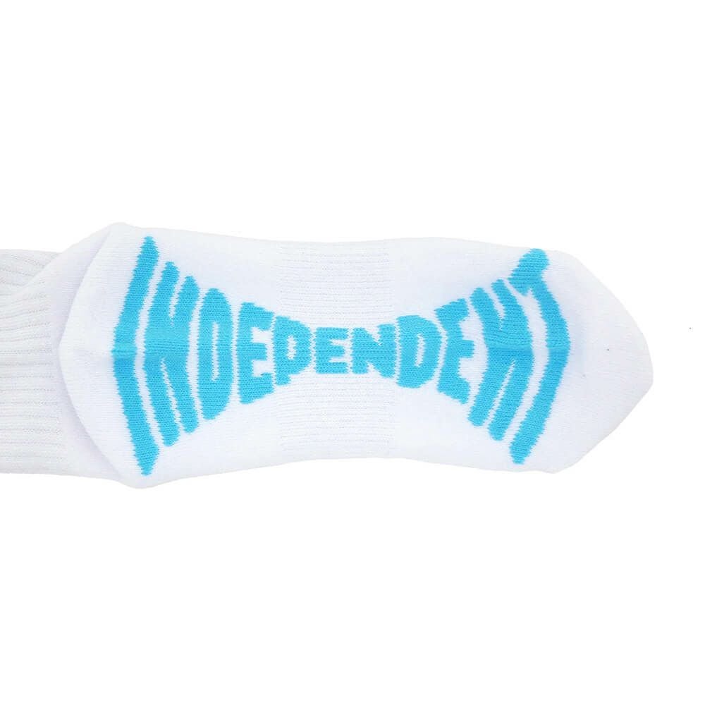 INDEPENDENT SOCKS インディペンデント ソックス 靴下 TILE SPAN WHITE スケートボード スケボー 5