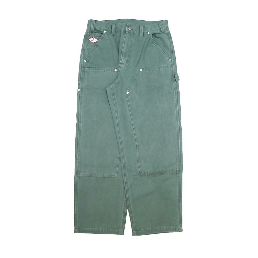  INDEPENDENT PANTS インディペンデント パンツ ジーンズ LTD SUMMIT DOUBLE KNEE GREEN スケートボード スケボー 