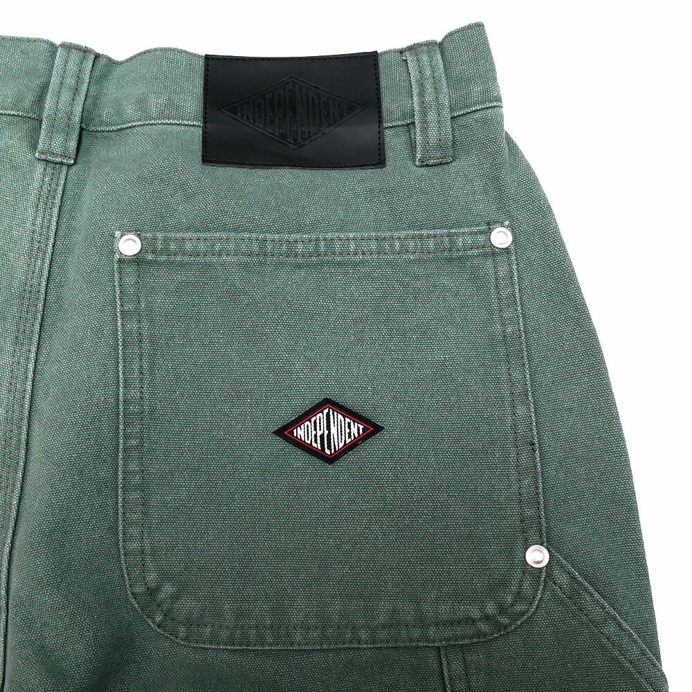  INDEPENDENT PANTS インディペンデント パンツ ジーンズ LTD SUMMIT DOUBLE KNEE GREEN スケートボード スケボー 4