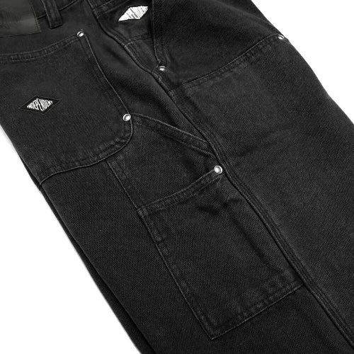  INDEPENDENT PANTS インディペンデント パンツ ジーンズ LTD SUMMIT DOUBLE KNEE BLACK スケートボード スケボー 5