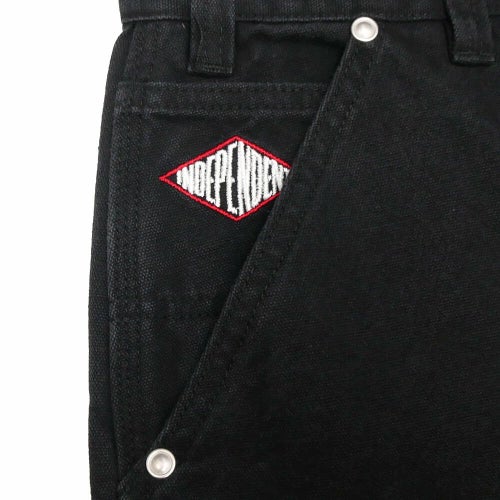  INDEPENDENT PANTS インディペンデント パンツ ジーンズ LTD SUMMIT DOUBLE KNEE BLACK スケートボード スケボー 9