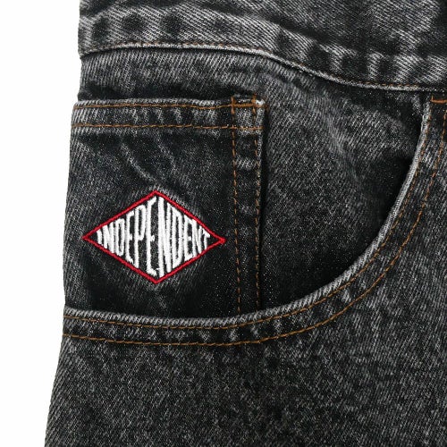  INDEPENDENT JEANS インディペンデント パンツ ジーンズ LTD SUMMIT DENIM BLACK スケートボード スケボー 7
