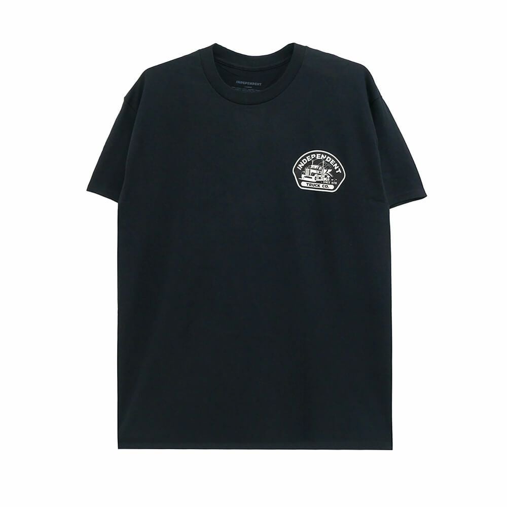  INDEPENDENT T-SHIRT インディペンデント Tシャツ INDEPENDENT TRUCKING BLACK スケートボード スケボー 1