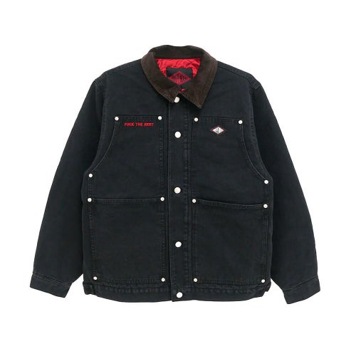 INDEPENDENT JACKET インディペンデント ジャケット LTD SUMMIT WORK BLACK スケートボード スケボー 
