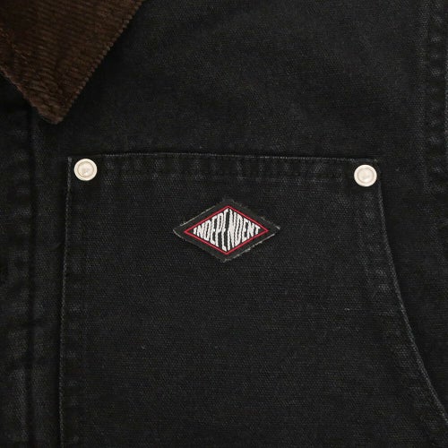INDEPENDENT JACKET インディペンデント ジャケット LTD SUMMIT WORK BLACK スケートボード スケボー 3