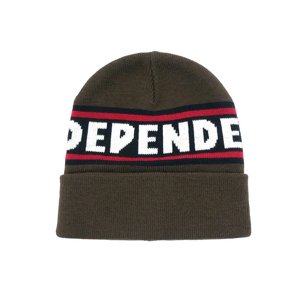 INDEPENDENT HOOD インディペンデント パーカー BAR LOGO BLACK