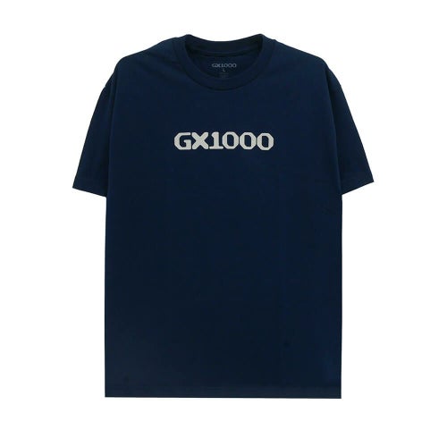 GX1000 T-SHIRT ジーエックス1000 Tシャツ OG LOGO NAVY/GREY スケートボード スケボー 