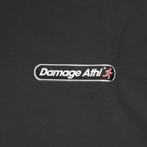 DAMAGE JACKET ダメージ ジャケット TUNDRA 1/4 ZIP BLACK スケートボード スケボー 4
