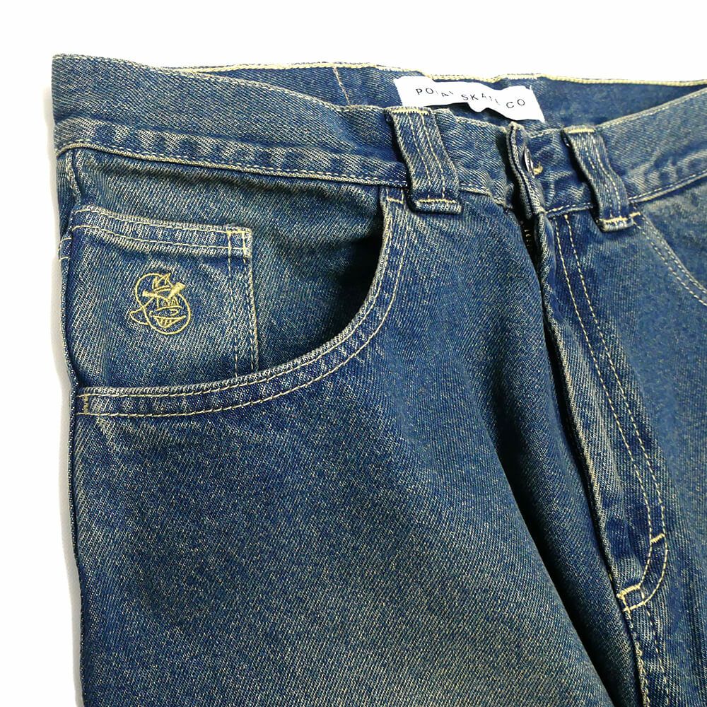 POLAR JEANS ポーラー パンツ ジーンズ 93! DENIM DIRTY BLUE スケート