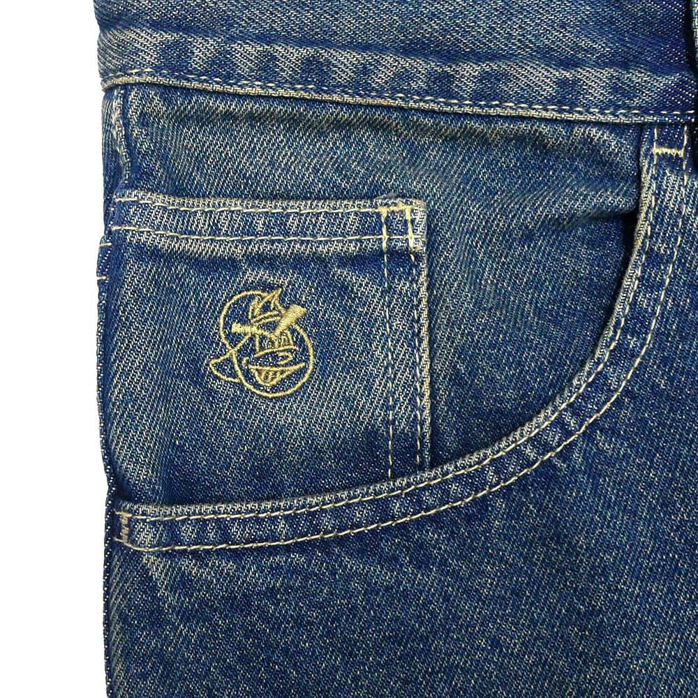 POLAR JEANS ポーラー パンツ ジーンズ 93! DENIM DIRTY BLUE スケート