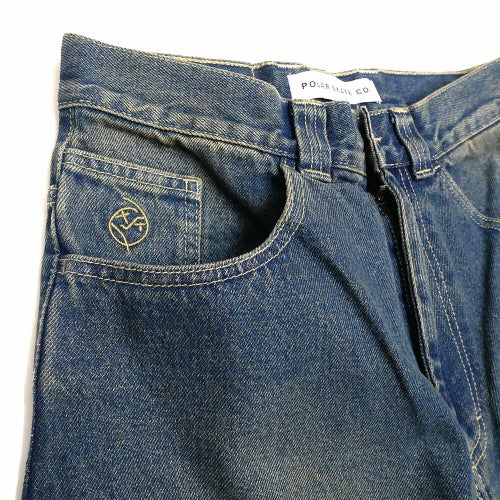 POLAR JEANS ポーラー パンツ ジーンズ ビッグボーイ BIG BOY DIRTY BLUE スケートボード スケボー 1
