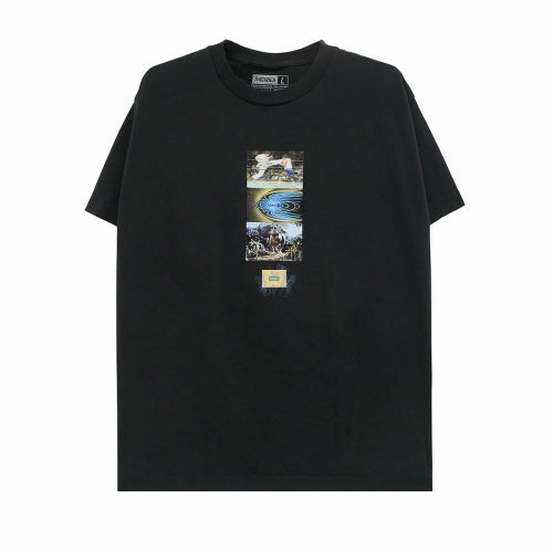 THEORIES T-SHIRT セオリーズ Tシャツ VIRTUAL REALITY BLACK スケートボード スケボー 