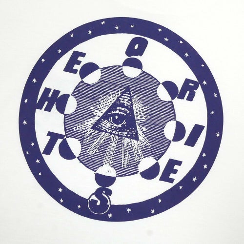 THEORIES T-SHIRT セオリーズ Tシャツ MORNING STAR WHITE スケートボード スケボー 3