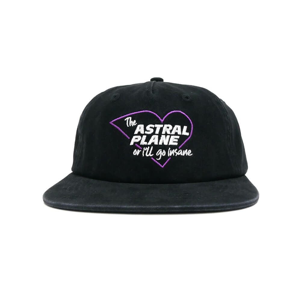 THEORIES CAP セオリーズ キャップ ASTRAL PLANE STRAPBACK BLACK スケートボード スケボー 1