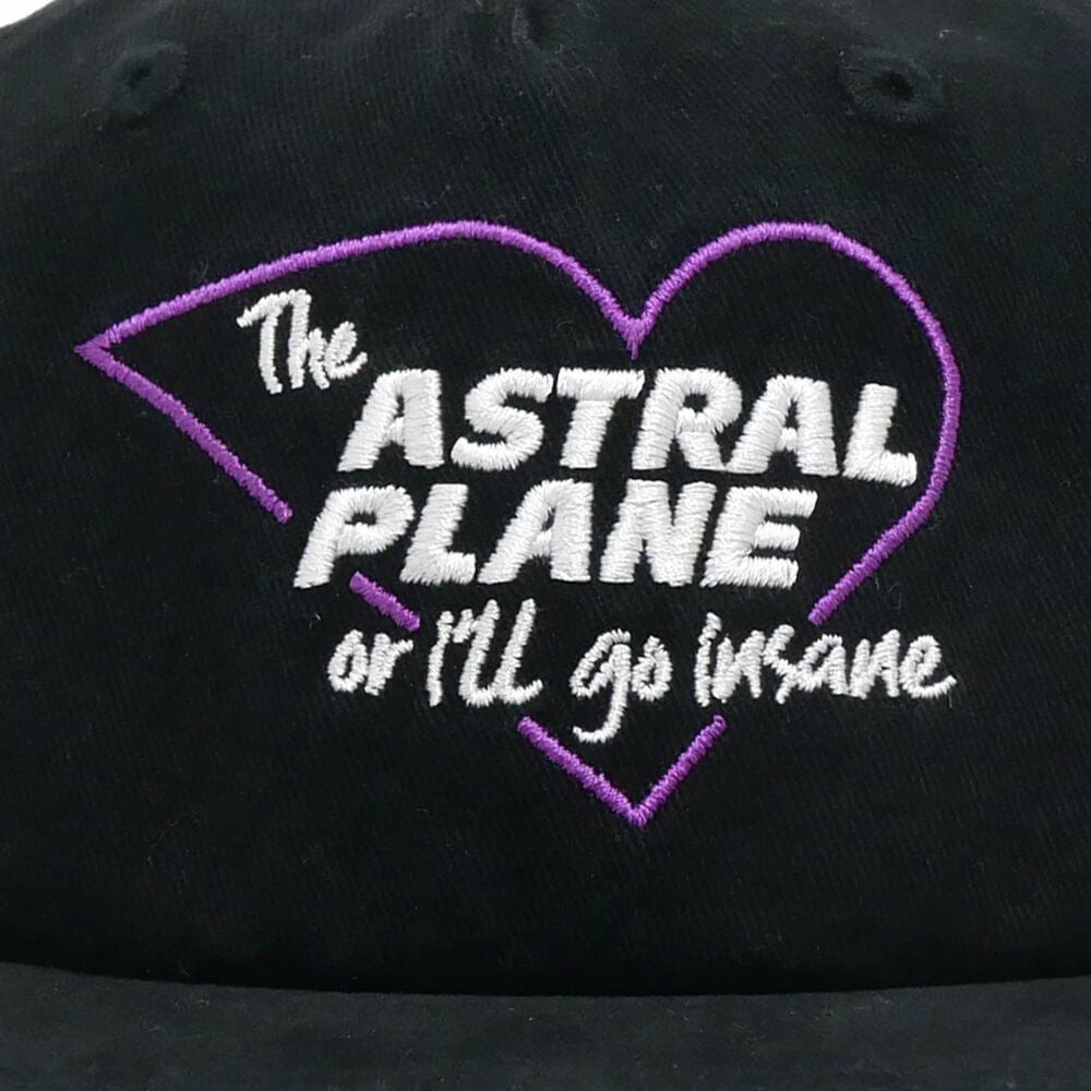 THEORIES CAP セオリーズ キャップ ASTRAL PLANE STRAPBACK BLACK スケートボード スケボー 5