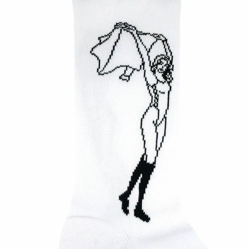 WHIMSY SOCKS ウィムジー ソックス 靴下 OLIVIA WHITE スケートボード スケボー 4