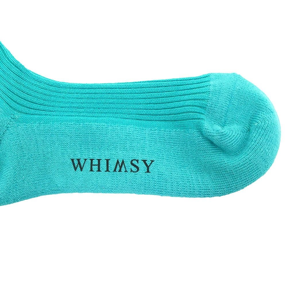 WHIMSY SOCKS ウィムジー ソックス 靴下 EMJAY HAZY BLUE スケートボード スケボー 5