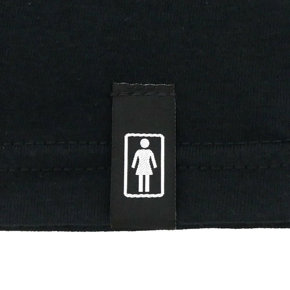 GIRL T-SHIRT ガール Tシャツ PUZZLE BLACK スケートボード スケボー 2