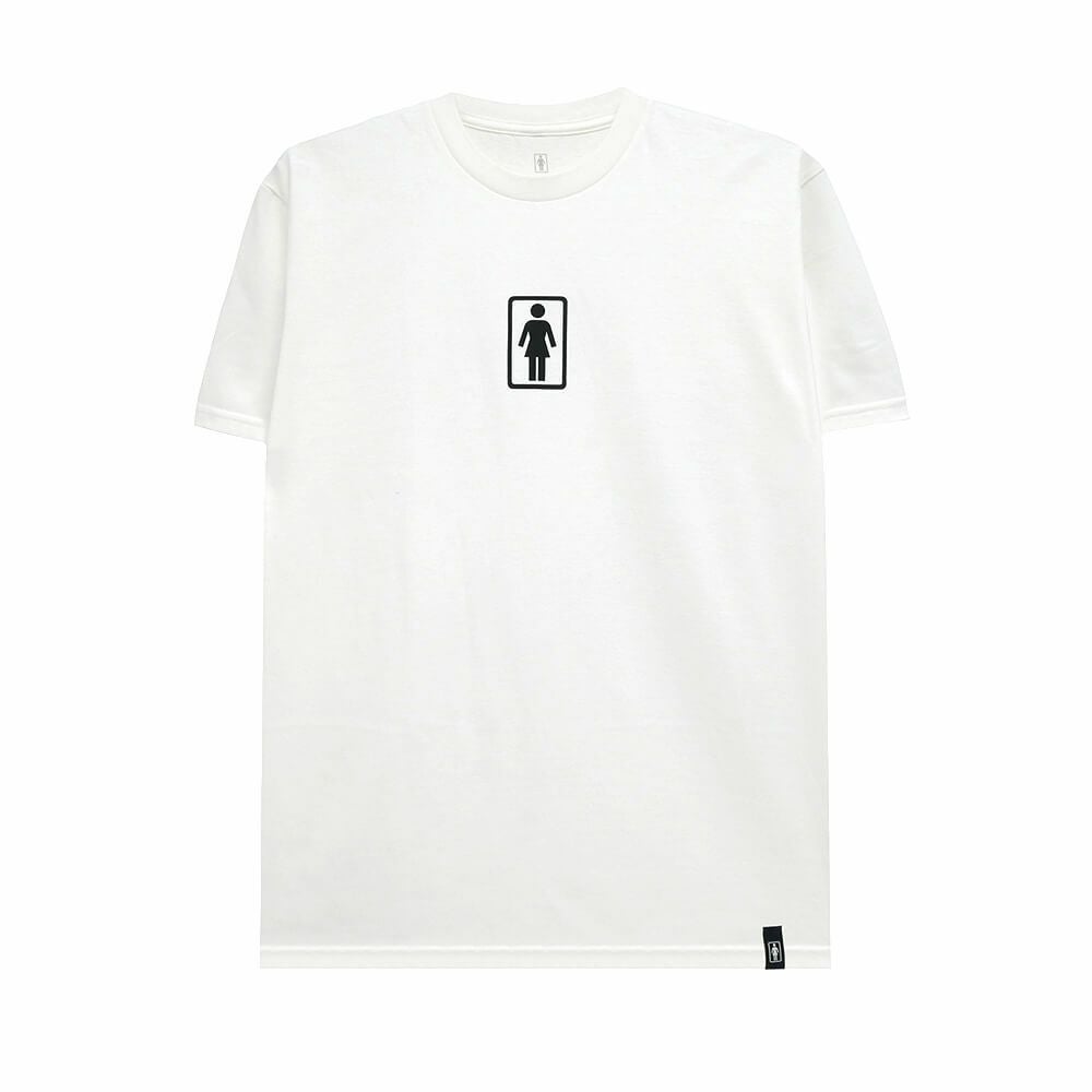 GIRL T-SHIRT ガール Tシャツ OG 93 TIL WHITE スケートボード スケボー 