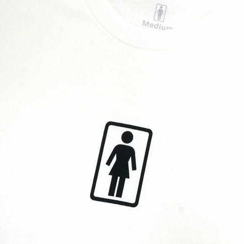 GIRL LONG SLEEVE ガール ロングスリーブTシャツ OG 93 TIL WHITE スケートボード スケボー 1