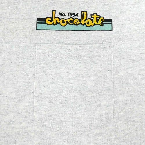 CHOCOLATE T-SHIRT チョコレート Tシャツ CREAT & STREET GREY スケートボード スケボー 2