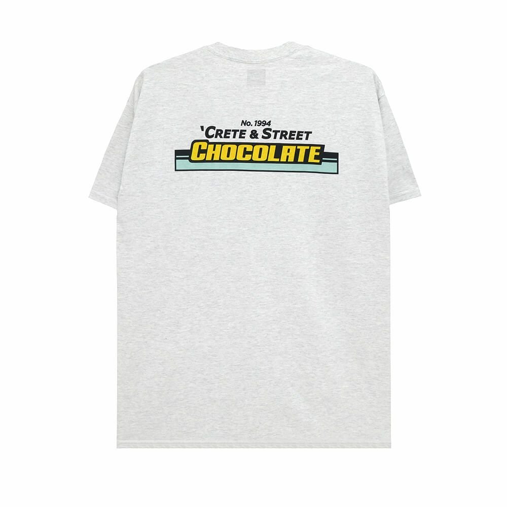 CHOCOLATE T-SHIRT チョコレート Tシャツ CREAT & STREET GREY スケートボード スケボー 4