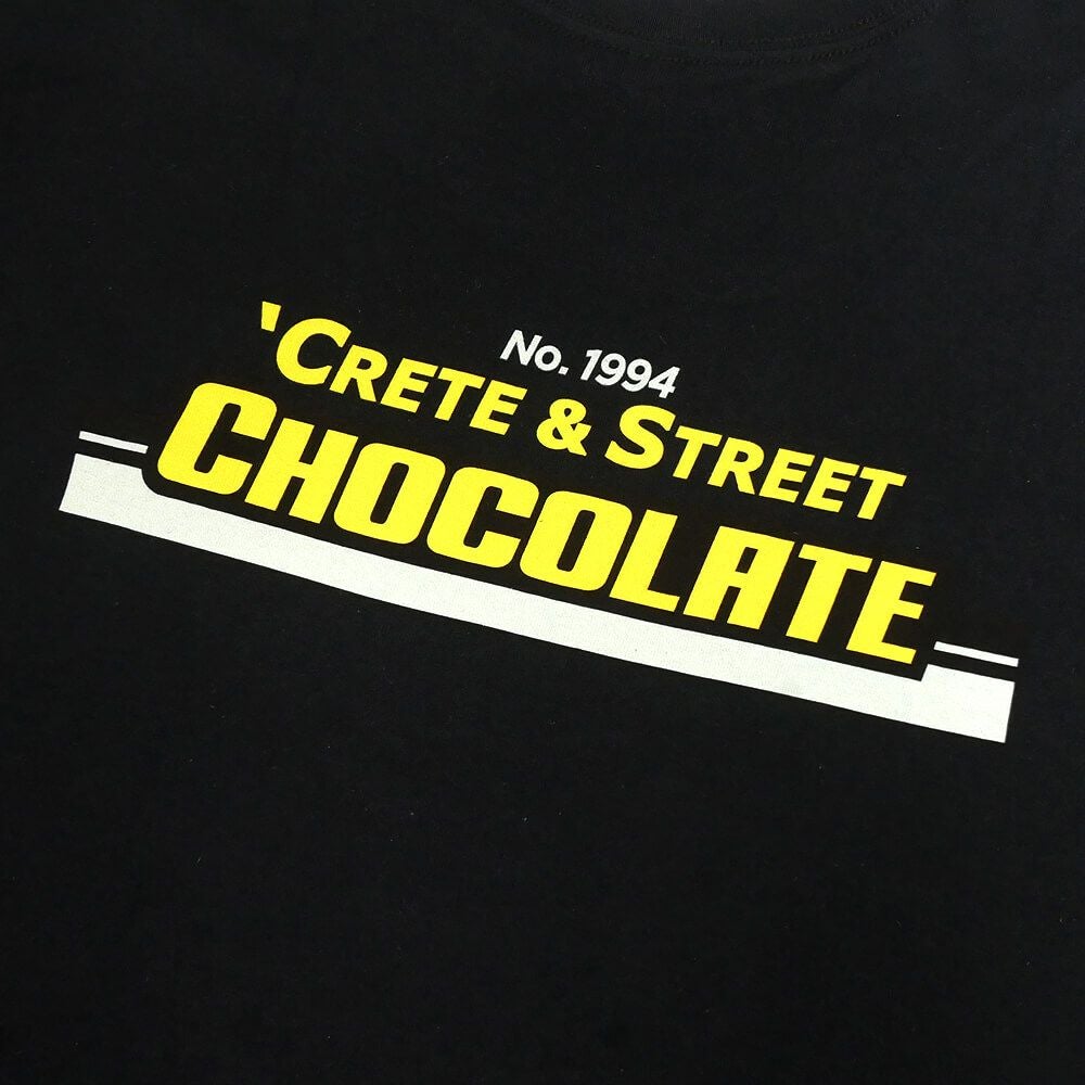 CHOCOLATE T-SHIRT チョコレート Tシャツ CREAT & STREET BLACK スケートボード スケボー 3