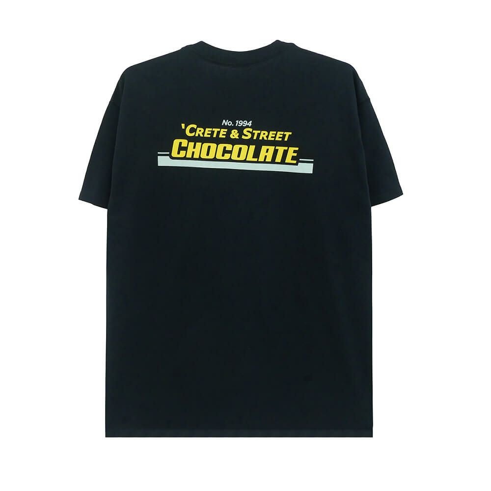 CHOCOLATE T-SHIRT チョコレート Tシャツ CREAT & STREET BLACK スケートボード スケボー 4