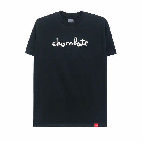 CHOCOLATE T-SHIRT チョコレート Tシャツ ORIGINAL CHUNK BLACK スケートボード スケボー 