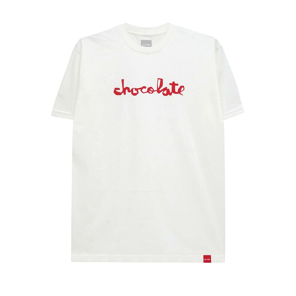 CHOCOLATE T-SHIRT チョコレート Tシャツ ORIGINAL CHUNK WHITE スケートボード スケボー 