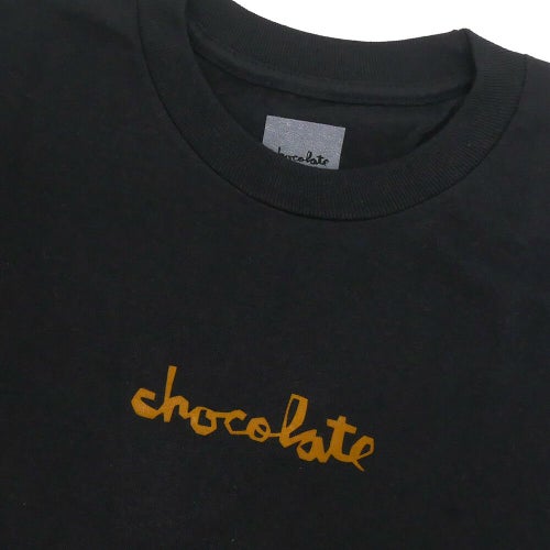 CHOCOLATE T-SHIRT チョコレート Tシャツ CHUNK BLACK スケートボード スケボー 1