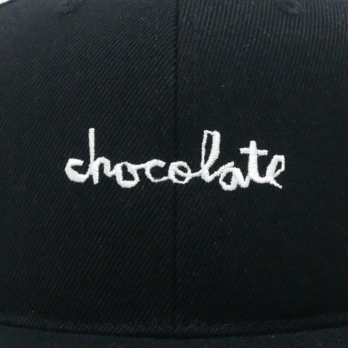  CHOCOLATE CAP チョコレート キャップ ORIGINAL CHUNK '94 SNAPBACK BLACK スケートボード スケボー 5