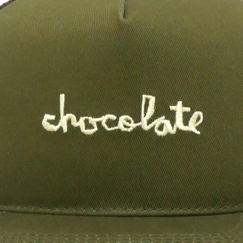 CHOCOLATE MESHCAP チョコレート メッシュキャップ CHOCOLATE CHUNK TRUCKER OLIVE スケートボード スケボー 4